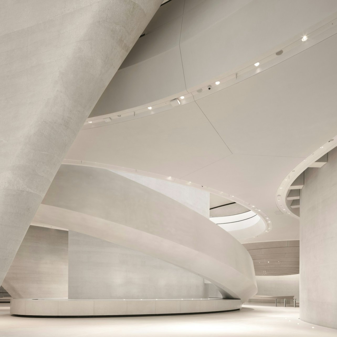 Organic architecture and curves of Zayed National Museum
